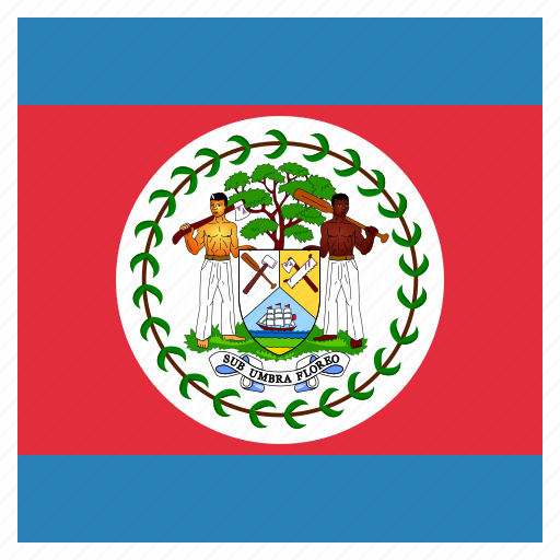 Belize, country, flag, national icon - Download on Iconfinder