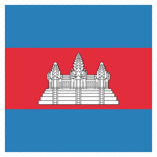 Cambodia, cambodian, country, flag icon - Download on Iconfinder