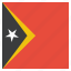 country, east, flag, national, timor 