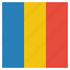 country, flag, national, romania, romanian 