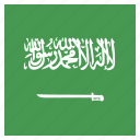 arabia, arabian, country, flag, national, saudi