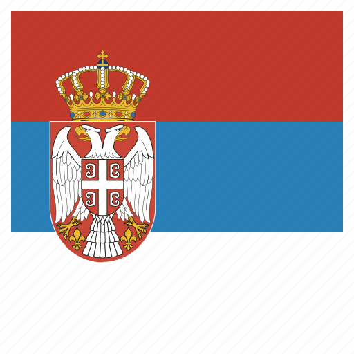 Country, flag, national, serbia, serbian icon - Download on Iconfinder