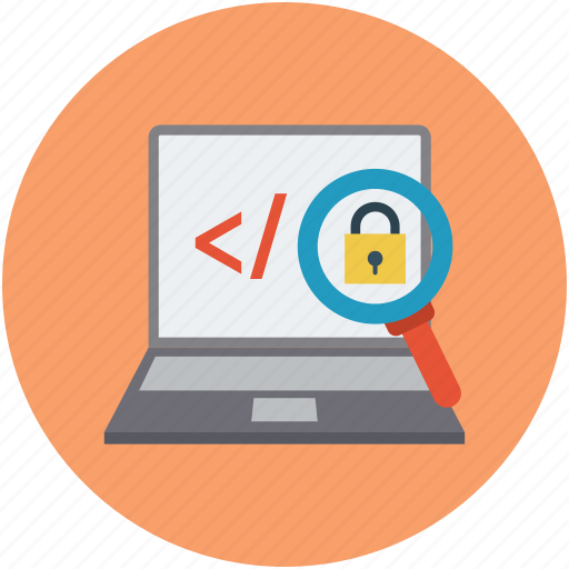 Secure code, website encryption, internet safety, locked site icon - Download on Iconfinder