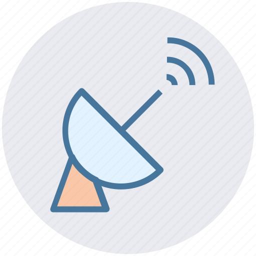 Antenna, dish, radar, satellite, signals icon - Download on Iconfinder