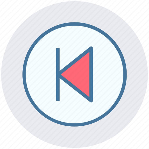 Backtrack, media, replay, reverse, rewind icon - Download on Iconfinder