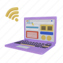 laptop, signal, device, network, internet, wireless, wifi, notebook, connection