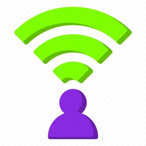 Connection, internet, user, wifi, wireless icon - Download on Iconfinder