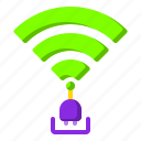 connected, internet, plug, website, wifi