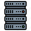 database, hosting, multimedia, storage 