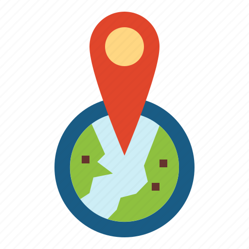 Geolocation, gps, location, pin icon - Download on Iconfinder
