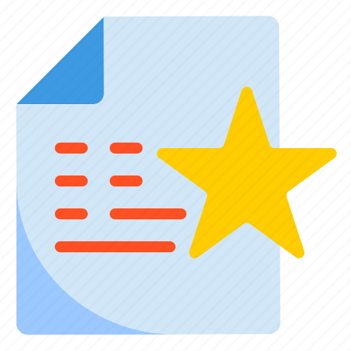 Favorite, file, document, format, extension icon - Download on Iconfinder