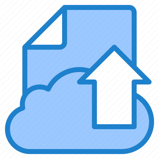 Cloud, data, file, document, format, extension icon - Download on Iconfinder