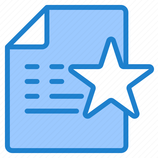 Favorite, file, document, format, extension icon - Download on Iconfinder