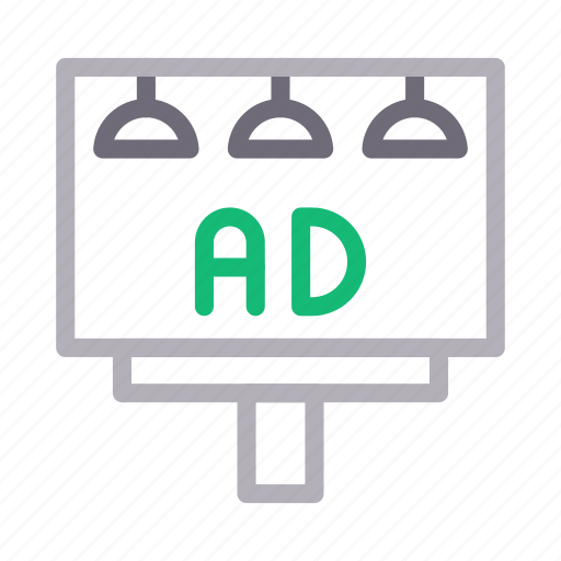 Ads, advertisement, billboard, digital, marketing icon - Download on Iconfinder
