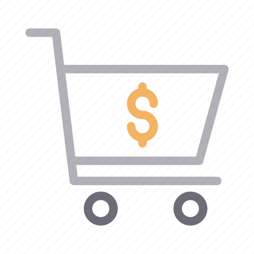 Basket, cart, dollar, shopping, trolley icon - Download on Iconfinder
