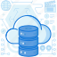 cloud, database, device, electronic, rack, server, storage 