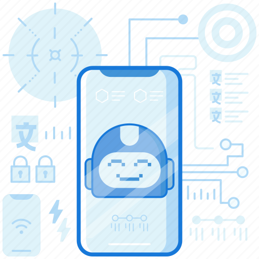 Bot, device, electronic, mobile, phone, smartphone, software icon - Download on Iconfinder
