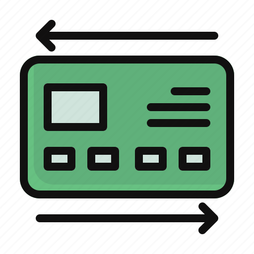 Banking, bank, money, digital, transfer, creadit, card icon - Download on Iconfinder