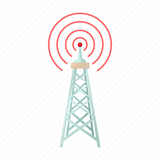 Antenna, cartoon, communication, telecommunication, tower, wireless icon - Download on Iconfinder