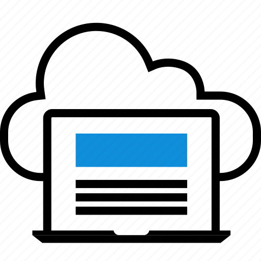 Laptop, cloud, web, seo icon - Download on Iconfinder