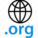 org, extension, globe