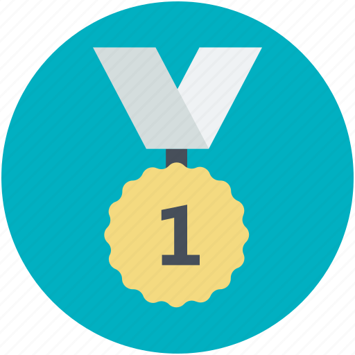 First prize, gold medal, medal, success, victory icon - Download on Iconfinder