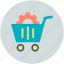 gear, marketing development, online seo services, seo concept, shopping cart 