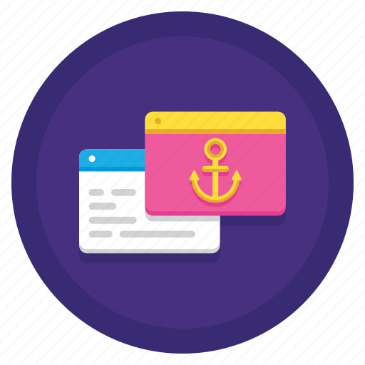 Anchor, document, file, text icon - Download on Iconfinder