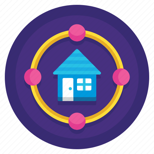 Connection, home, house, hyperlocal icon - Download on Iconfinder