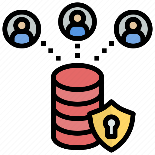 Data, privacy, security, cyber, database icon - Download on Iconfinder