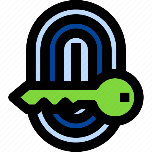 Finger, print, secure, security, internet, of, things icon - Download on Iconfinder
