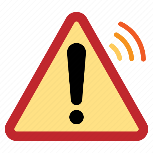 Alert, danger, internet, iot, sign, things, warning icon - Download on Iconfinder