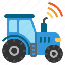 farm, garden, internet, iot, smart, things, tractor