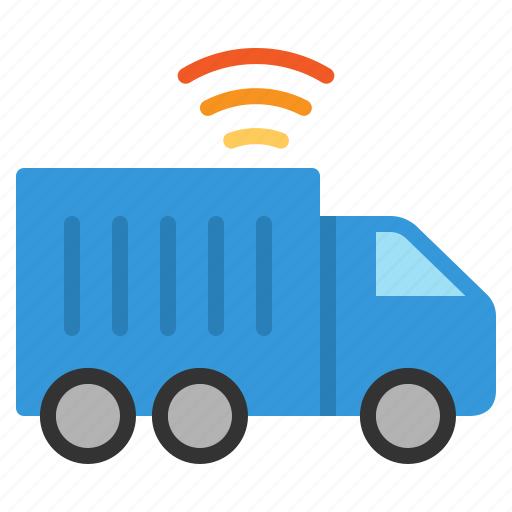 Delivery, internet, shipping, things, transport, truck, vehicle icon - Download on Iconfinder
