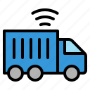 delivery, internet, shipping, things, transport, truck, vehicle