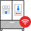 smart, refrigerator, wifi 