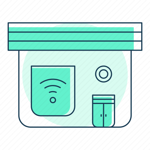 Industrial internet, industry, wifi, internet of things icon - Download on Iconfinder