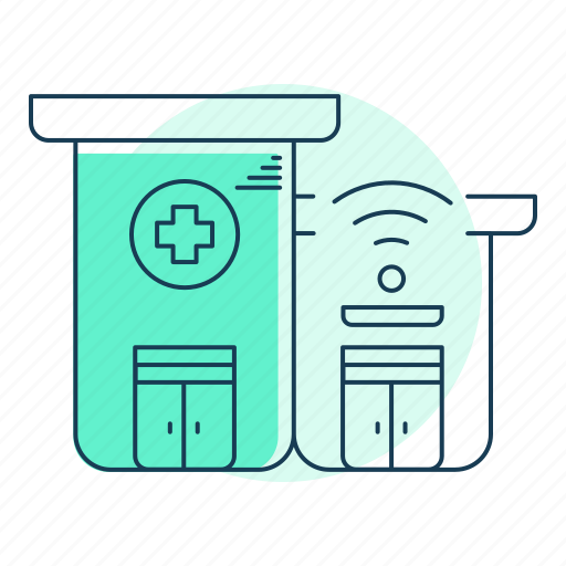 Smart hospital, hospital, health, internet of things icon - Download on Iconfinder