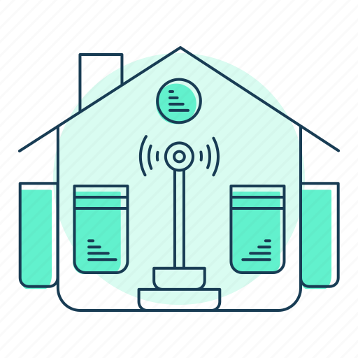 Sensor, smart home, warehouse, internet of things icon - Download on Iconfinder