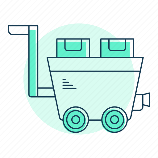 Trolley online, trolley, cart, ecommerce icon - Download on Iconfinder