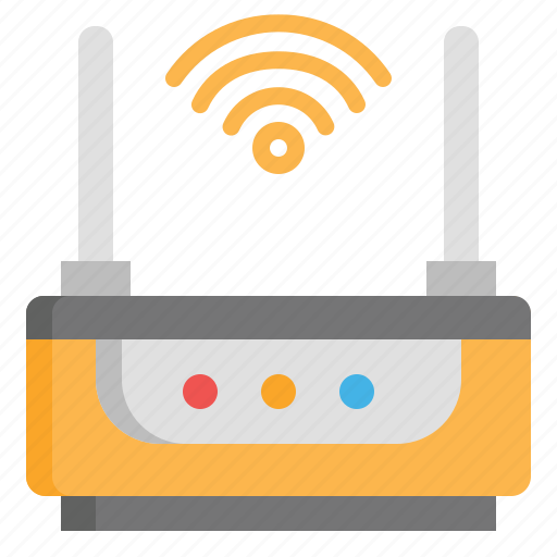 Router, wifi, modem, wireless, signal, internet, connection icon - Download on Iconfinder