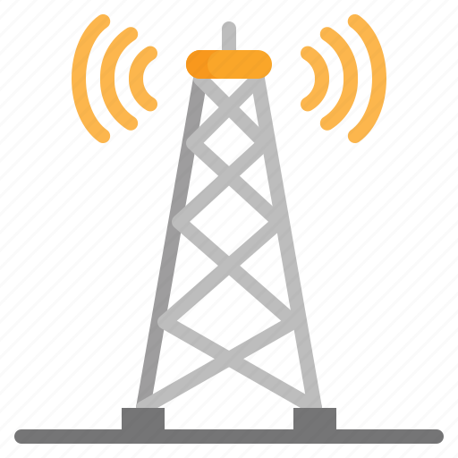 Antenna, radio, tower, wifi, signal, wireless, internet icon - Download on Iconfinder
