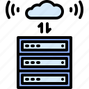 cloud, database, internet, networking, server, storage, technology 