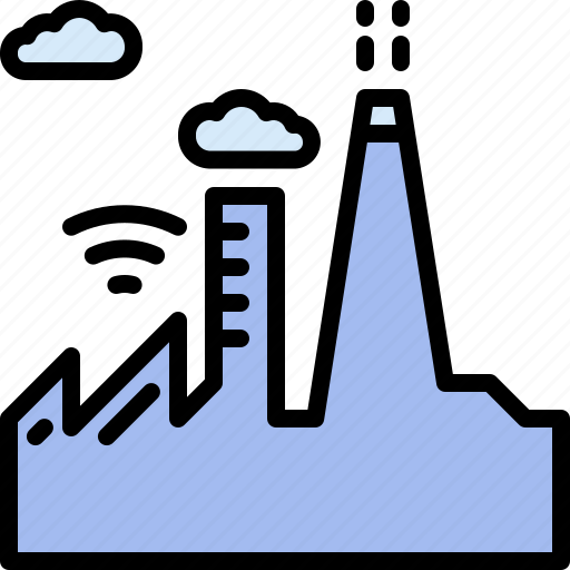 Building, city, cloud, industry, internet, smart, wireless icon - Download on Iconfinder