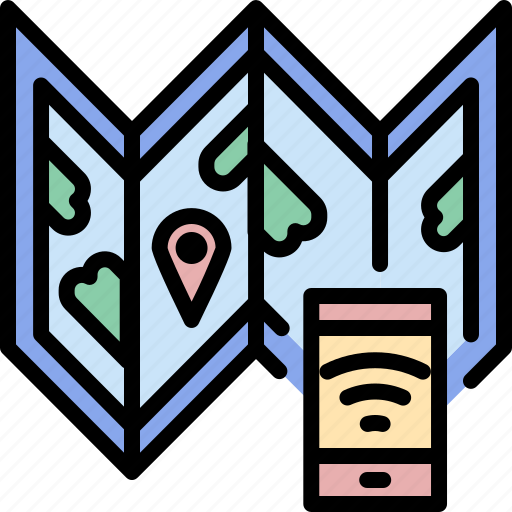 Address, internet, location, map, pin, smartphone, technology icon - Download on Iconfinder