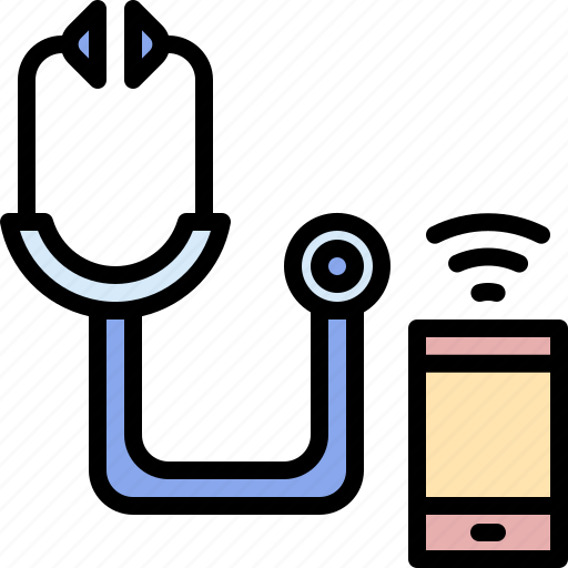 Care, cellphone, health, internet, medical, smartphone, stethoscope icon - Download on Iconfinder