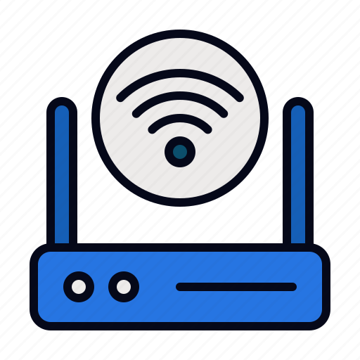 Wireless, communication, internet, modem, electronics, wifi, electronic icon - Download on Iconfinder