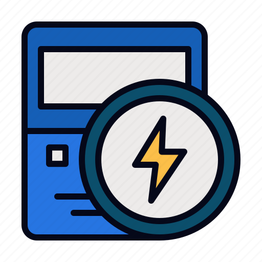 Smart, meters, electricity, meter, electronics, measure, industry icon - Download on Iconfinder