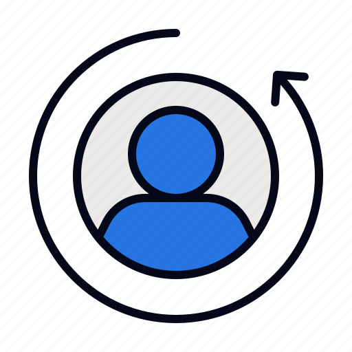 Retargeting, user, engagement, targeting, refres, marketing, business icon - Download on Iconfinder