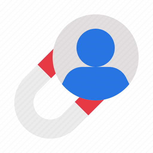 Customer, retention, engagement, magnet, client, attract, audience icon - Download on Iconfinder